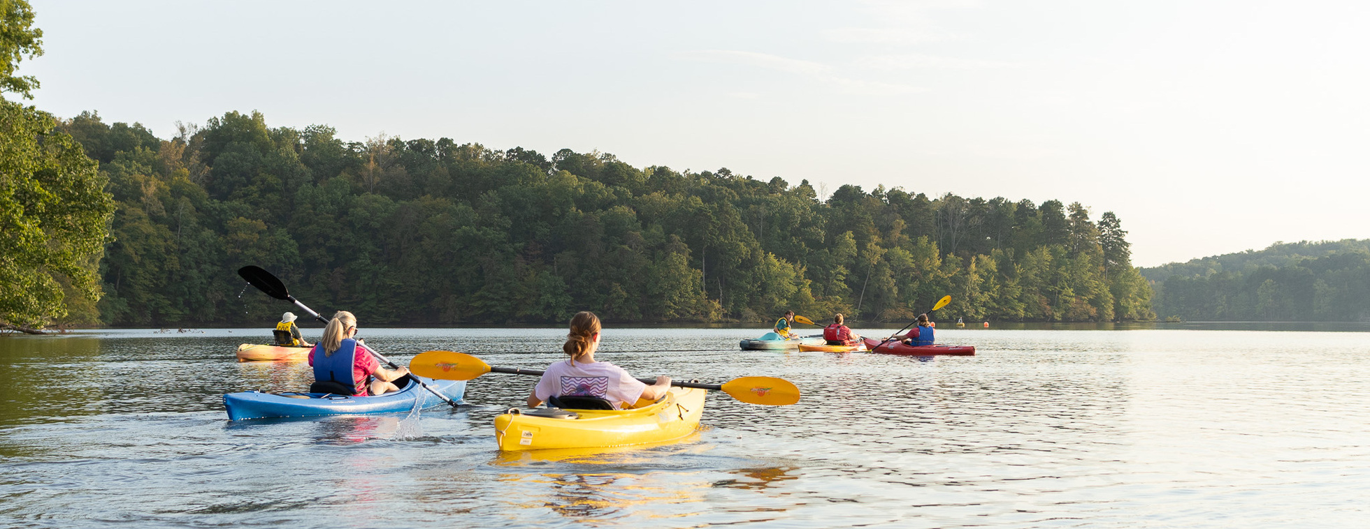 Sunset Paddle at Lake Brandt 9/29